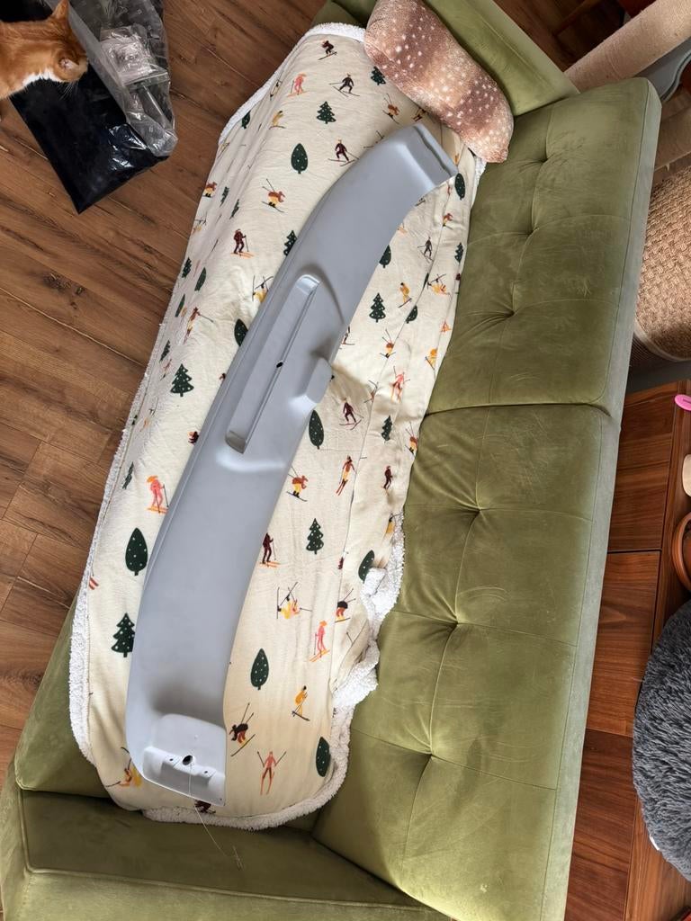 Volvo 740 sedan spoiler!, Ophalen