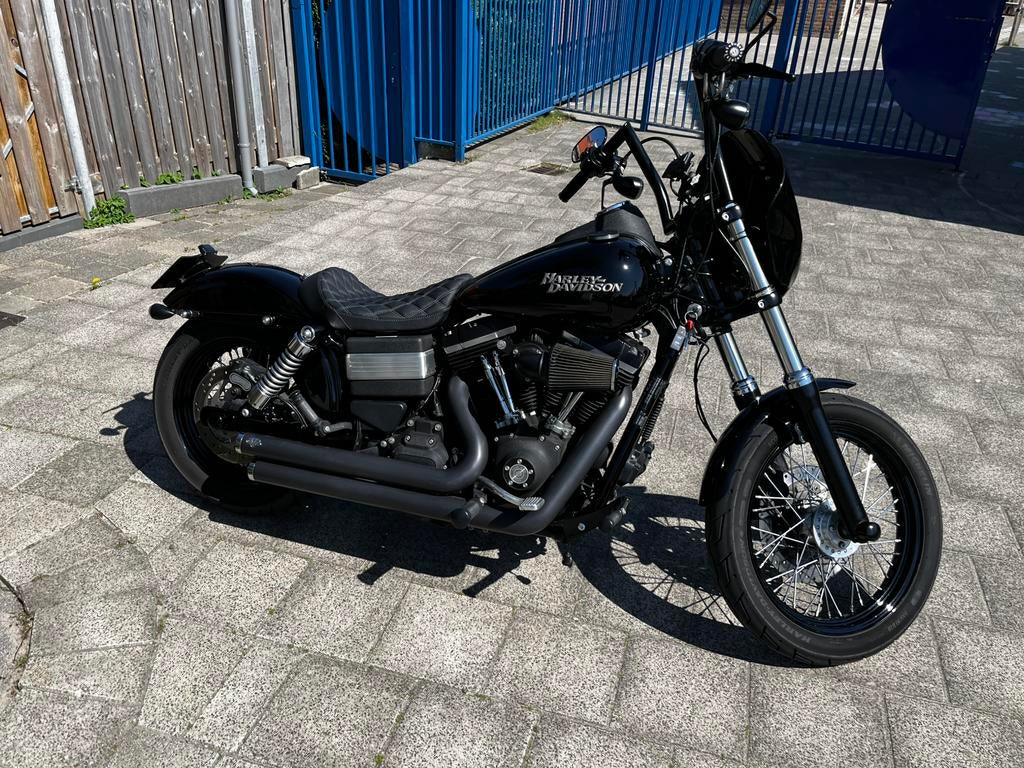 Prachtige Harley-Davidson Dyna Streetbob 5HD, Motoren, Particulier, Chopper