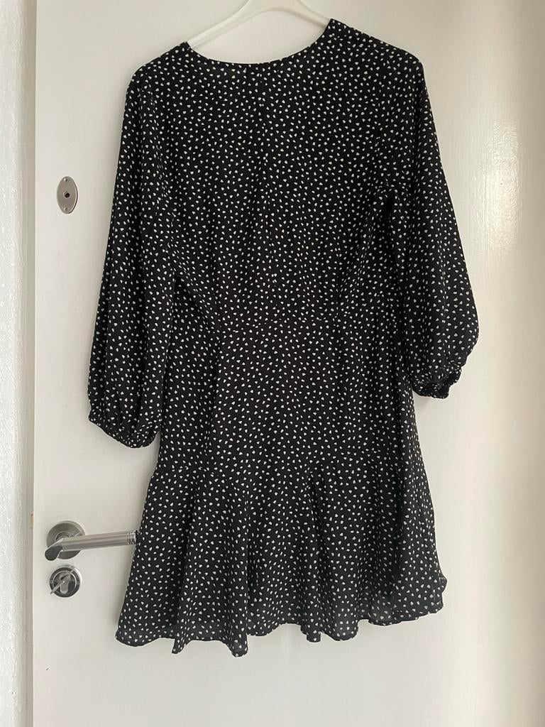 Loavies jurk met print, Kleding | Dames, Jurken, Zwart, Maat 42/44 (L), Ophalen of Verzenden, Zo goed als nieuw