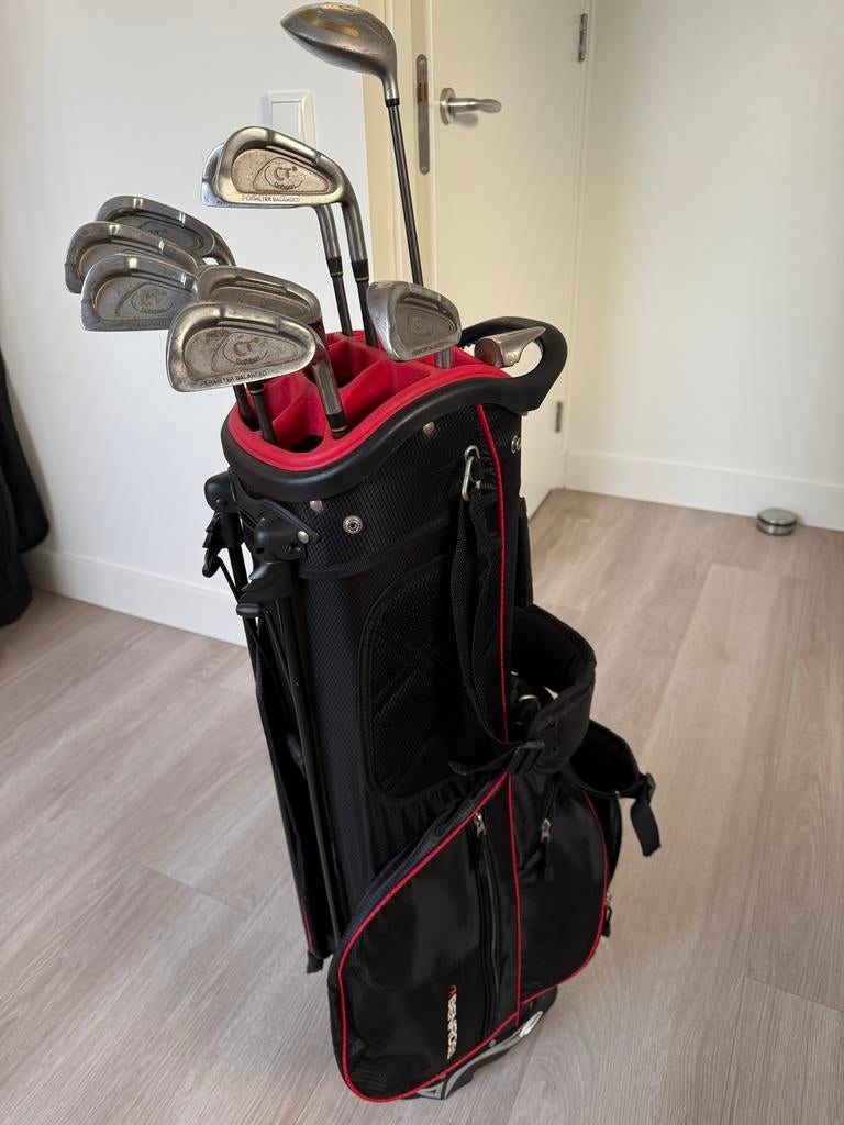 Golf clubs set met tas voor heren, Sport en Fitness, Golf, Ophalen, Gebruikt, Set, Overige merken