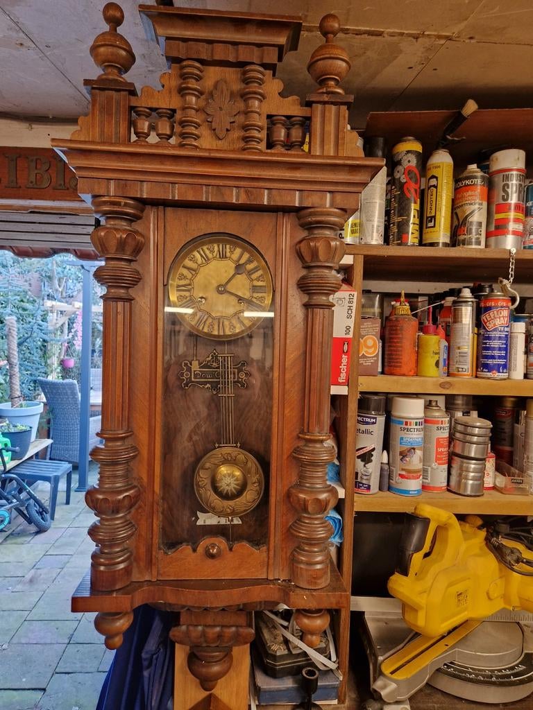 Partijtje antieke klokken, Antiek en Kunst, Antiek | Klokken, Ophalen