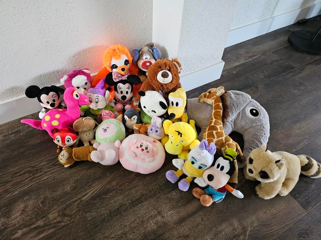 Knuffels nieuw staat 25 stuks, Ophalen, Zo goed als nieuw, Overige typen