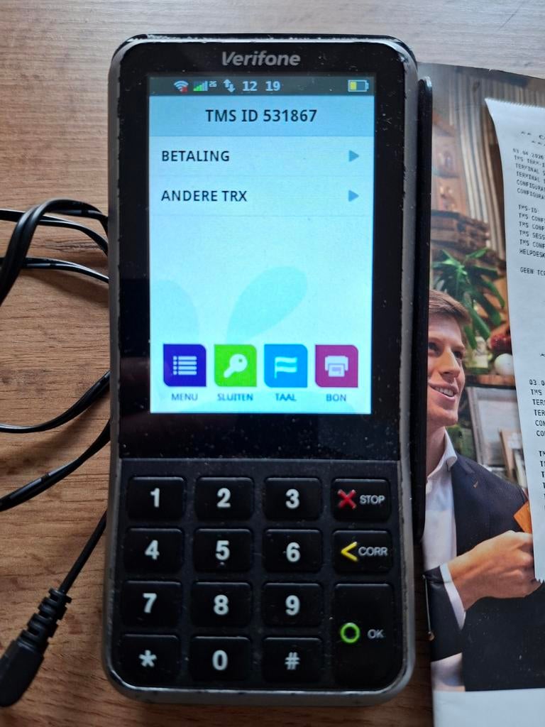 1x PAX A920 + Verifone pinautomaat | €250 samen of los., Zakelijke goederen, Ophalen of Verzenden