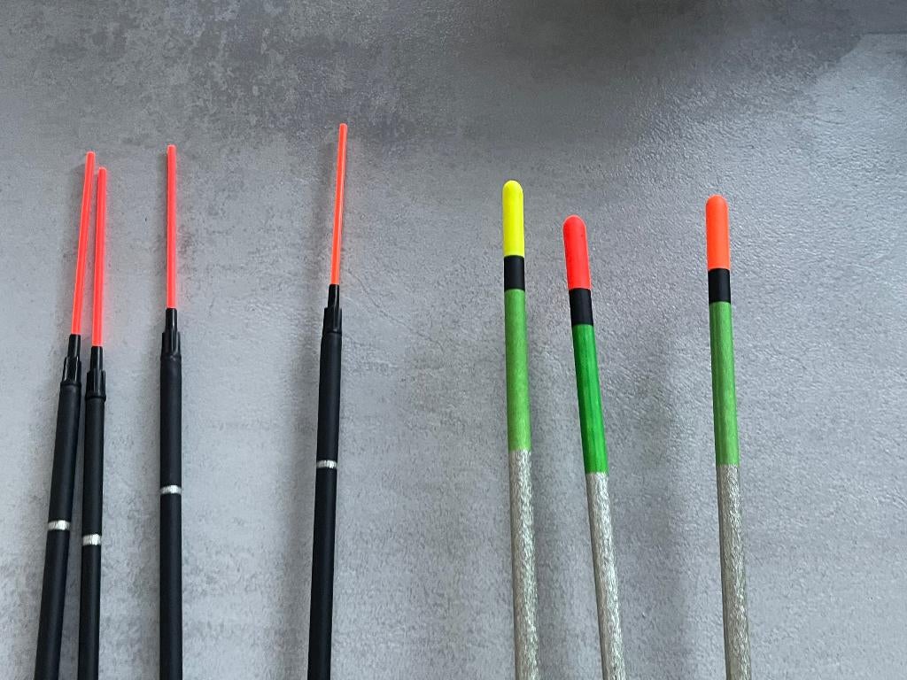 adv 212 / NIEUW mixset 7 matchdobbers SENSAS, Ophalen of Verzenden, Nieuw, Dobber of Lood