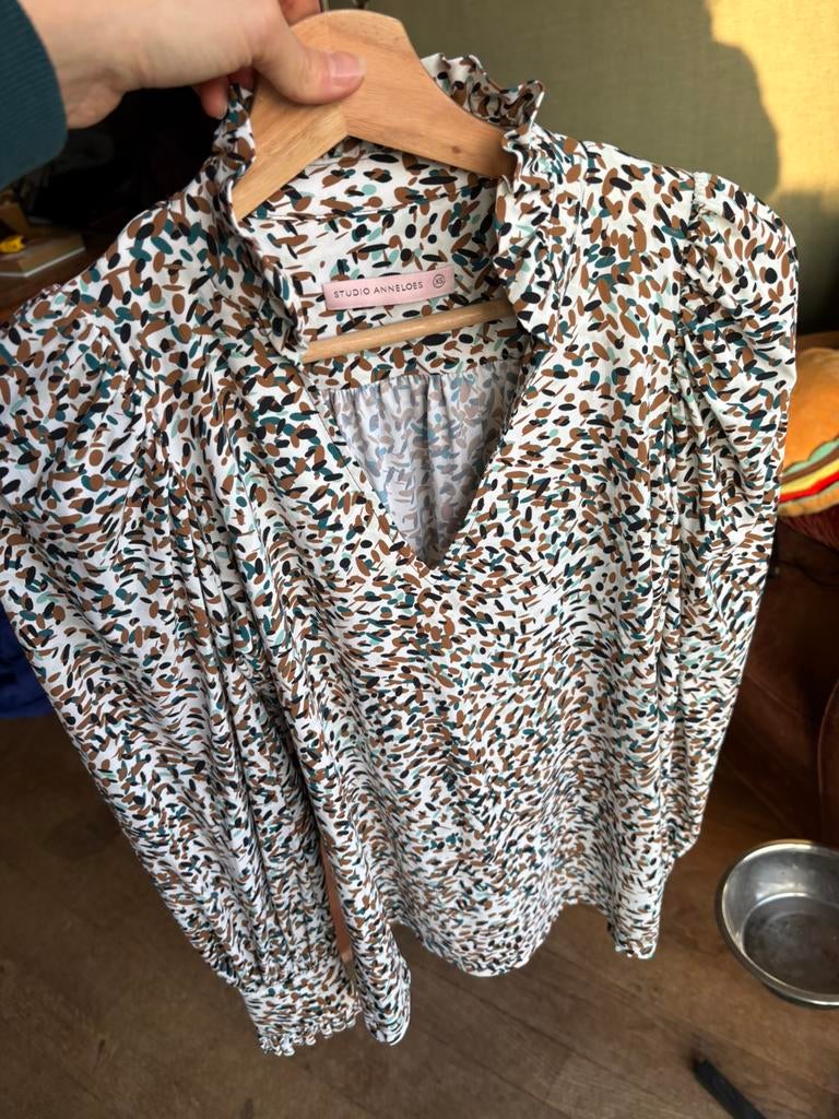 Studio anneloes blouse tunie travelstof xs, Ophalen of Verzenden, Zo goed als nieuw, Maat 34 (XS) of kleiner