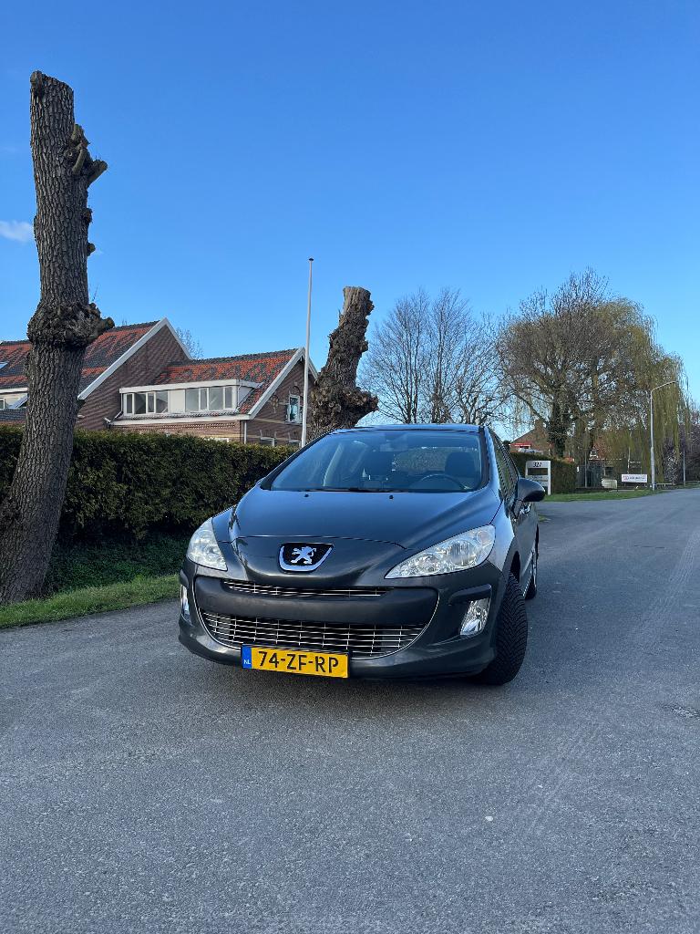 Peugeot 308 1.6 VTI 16V 5-DRS 2008 Grijs, Auto's, Voorwielaandrijving, 4 cilinders, 1650 kg, Origineel Nederlands