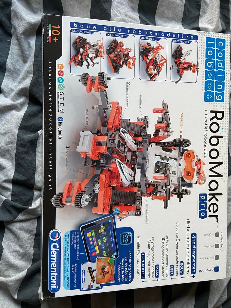 Clementoni RoboMaker Pro: Interactief Robot Bouwpakket, Ophalen of Verzenden, Gebruikt, Overige merken