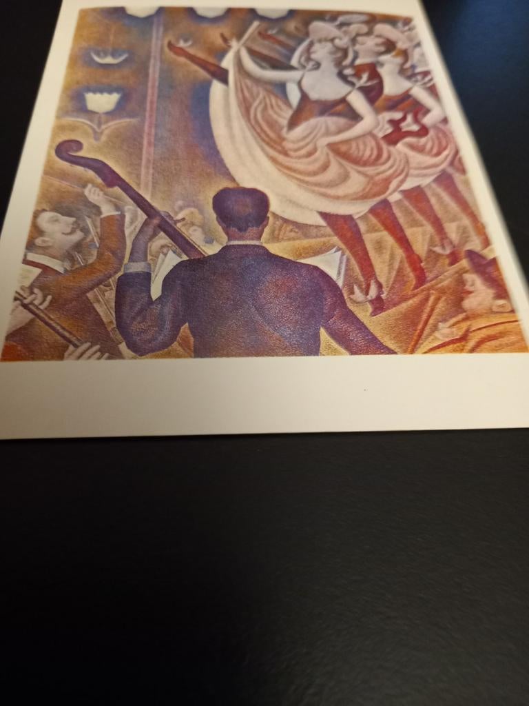 Kunstkaart Seurat Le Chahut ongelopen, Verzenden, Ongelopen, Sterren en Beroemdheden