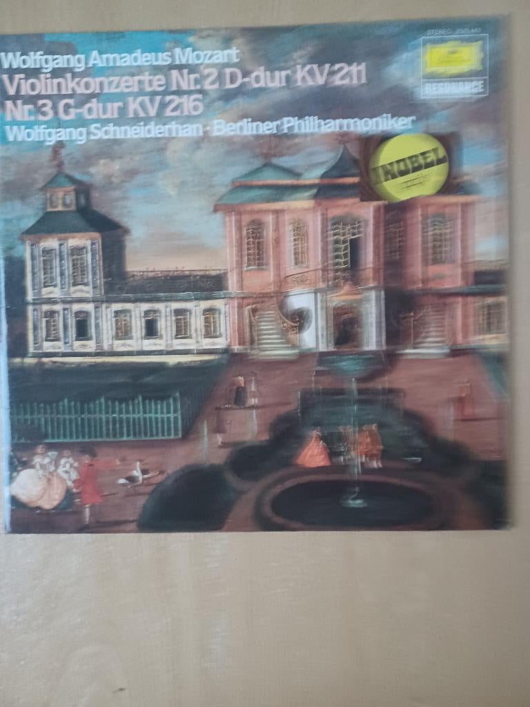 W.A. Mozart  -  Violinkonzerte  Nr. 2 & Nr. 3     LP, Ophalen, Gebruikt, 12 inch, Orkest of Ballet