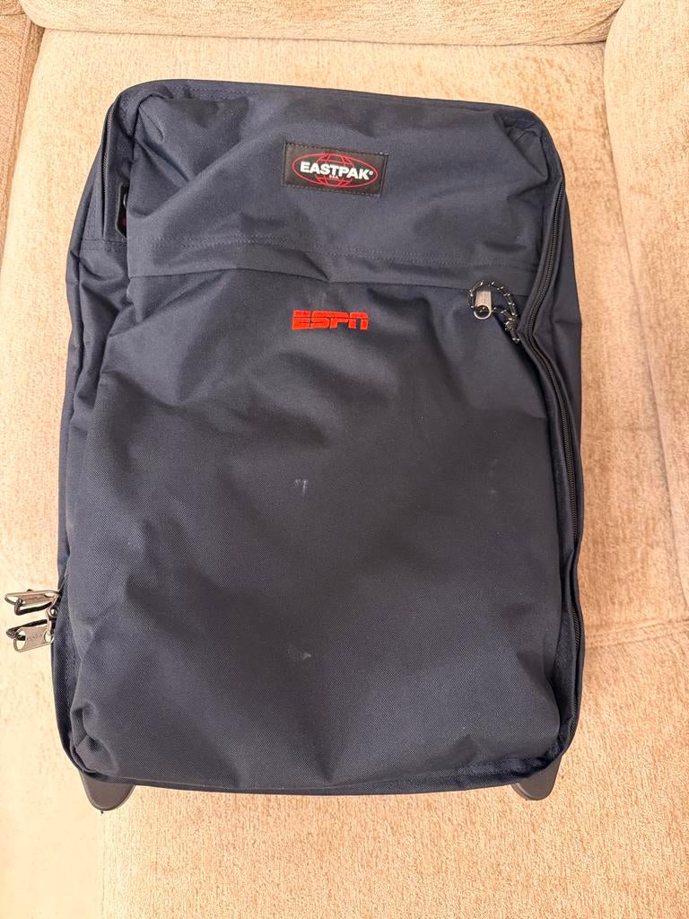 Eastpak reiskoffer ESPN, 40 tot 60 cm, 30 cm of meer, Gebruikt, Blauw