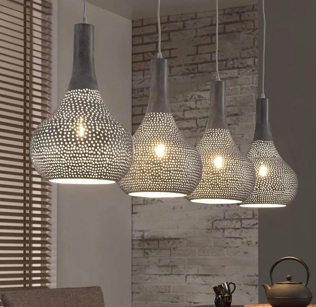 Zijlstra Punch Kegel Hanglamp grijs of zwart metaal, Huis en Inrichting, Lampen | Hanglampen, Modern / Vintage, Ophalen of Verzenden