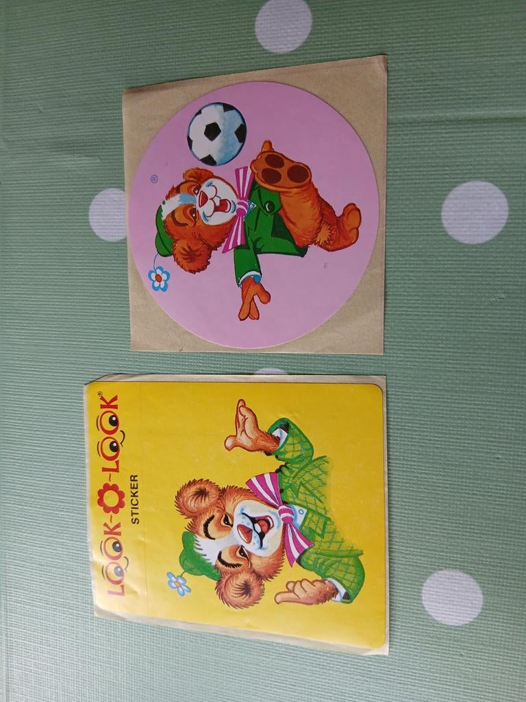 Look-o-Look Stickers, Ophalen of Verzenden, Zo goed als nieuw, Winkel of Supermarkt