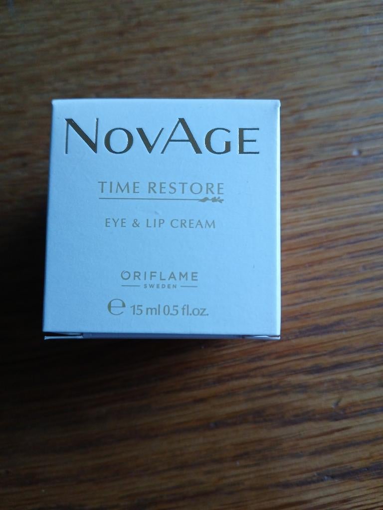 Oriflame time restore eye & lip cream, Ophalen of Verzenden, Nieuw, Ogen