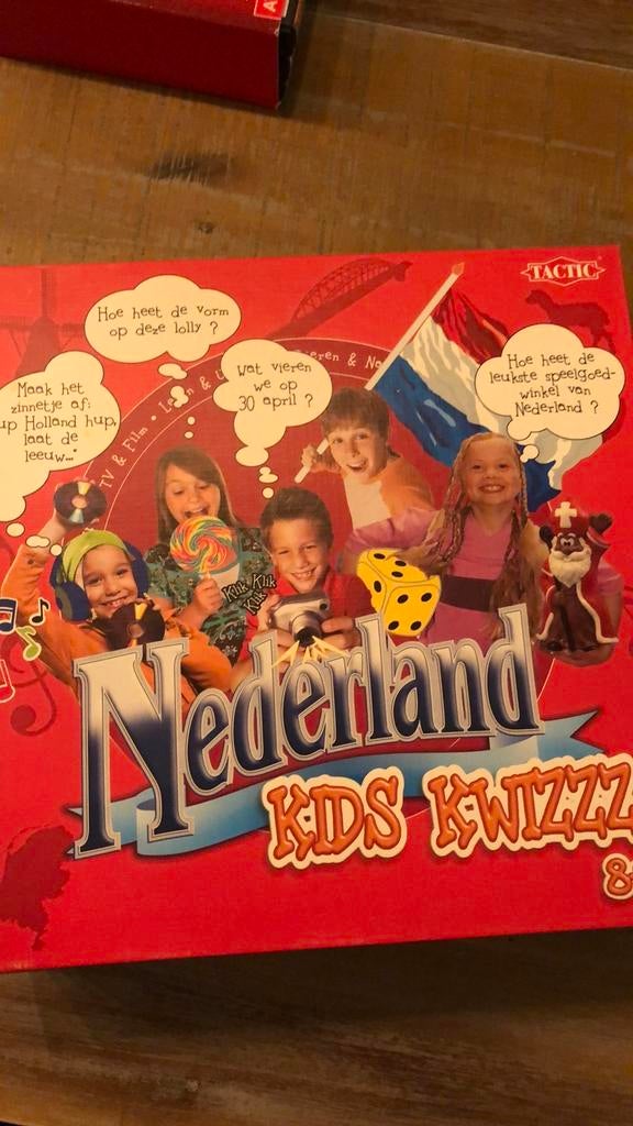 Nederland kids k-wizzz, Hobby en Vrije tijd, Gezelschapsspellen | Bordspellen, Ophalen of Verzenden, Zo goed als nieuw