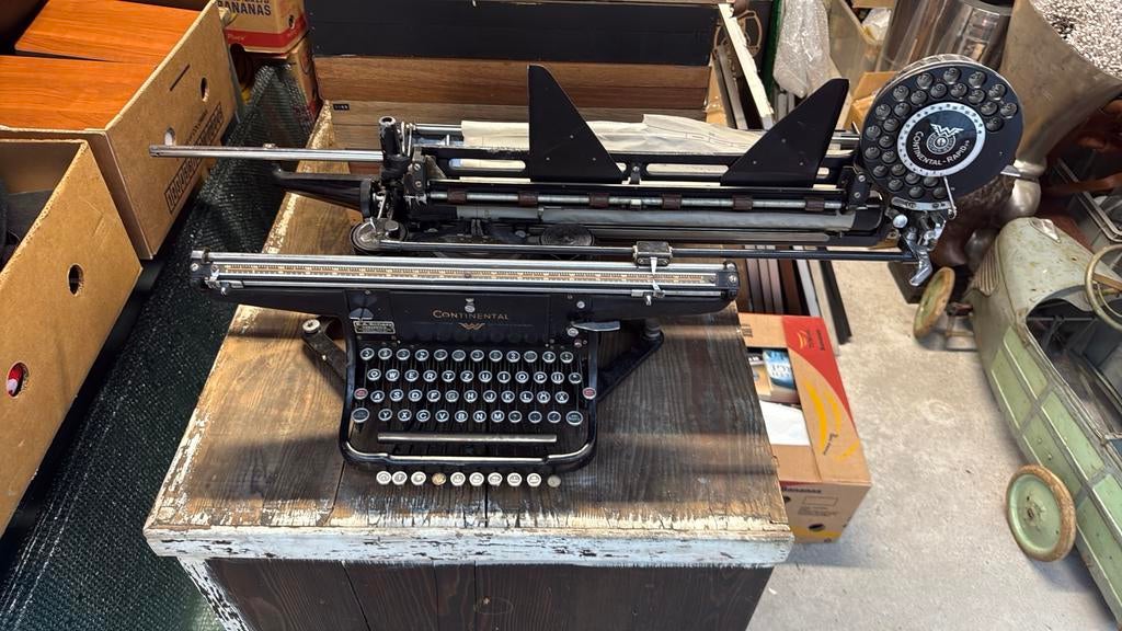 Continental Rapid typemachine, Diversen, Typemachines, Ophalen, Gebruikt