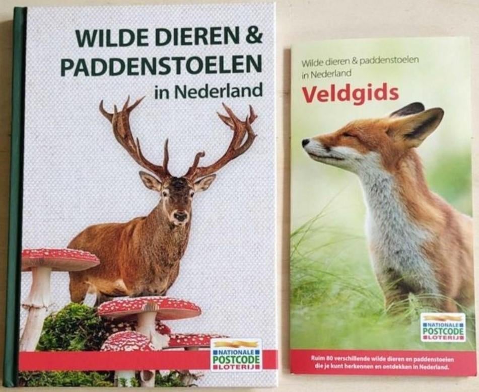 Wilde Dieren & Paddenstoelen In Nederland + Veldgids. NIEUW., Bloemen, Planten en Bomen, Nieuw, Ophalen of Verzenden, Chris Gibson, Shelley Evans & Geoffrey Kibby.