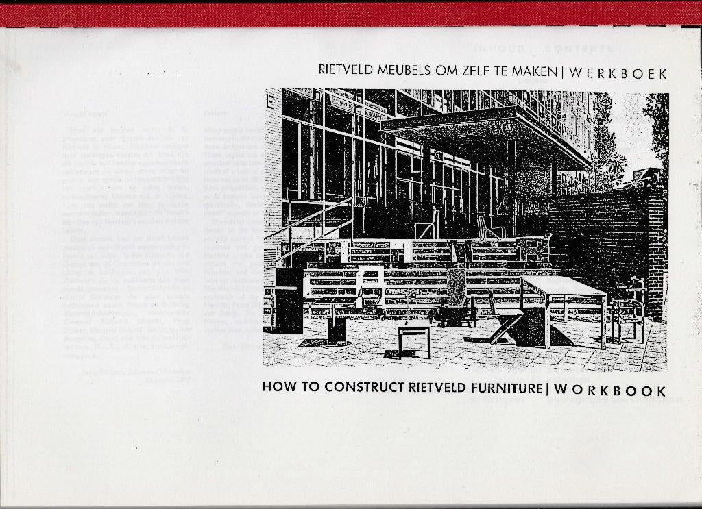 werkboek Rietveld, Eén stripboek, Ophalen of Verzenden, Gelezen