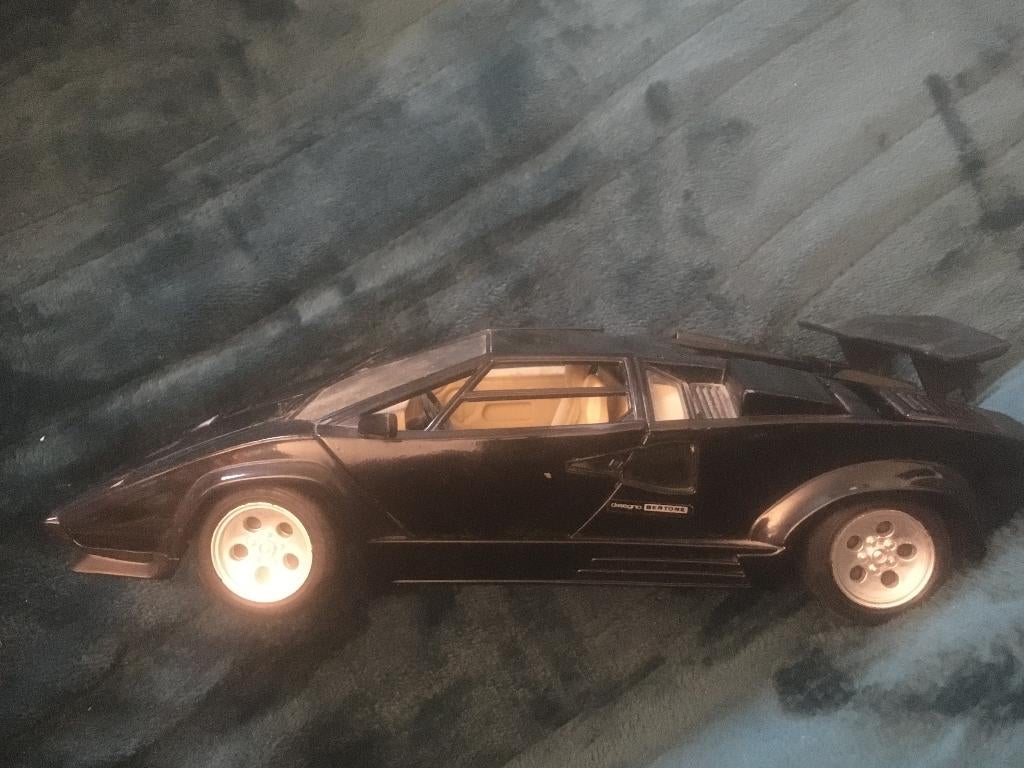 model LAMBORGHINI Countach 1:13 - TONKA - zwarte uitv. ..., Ophalen of Verzenden