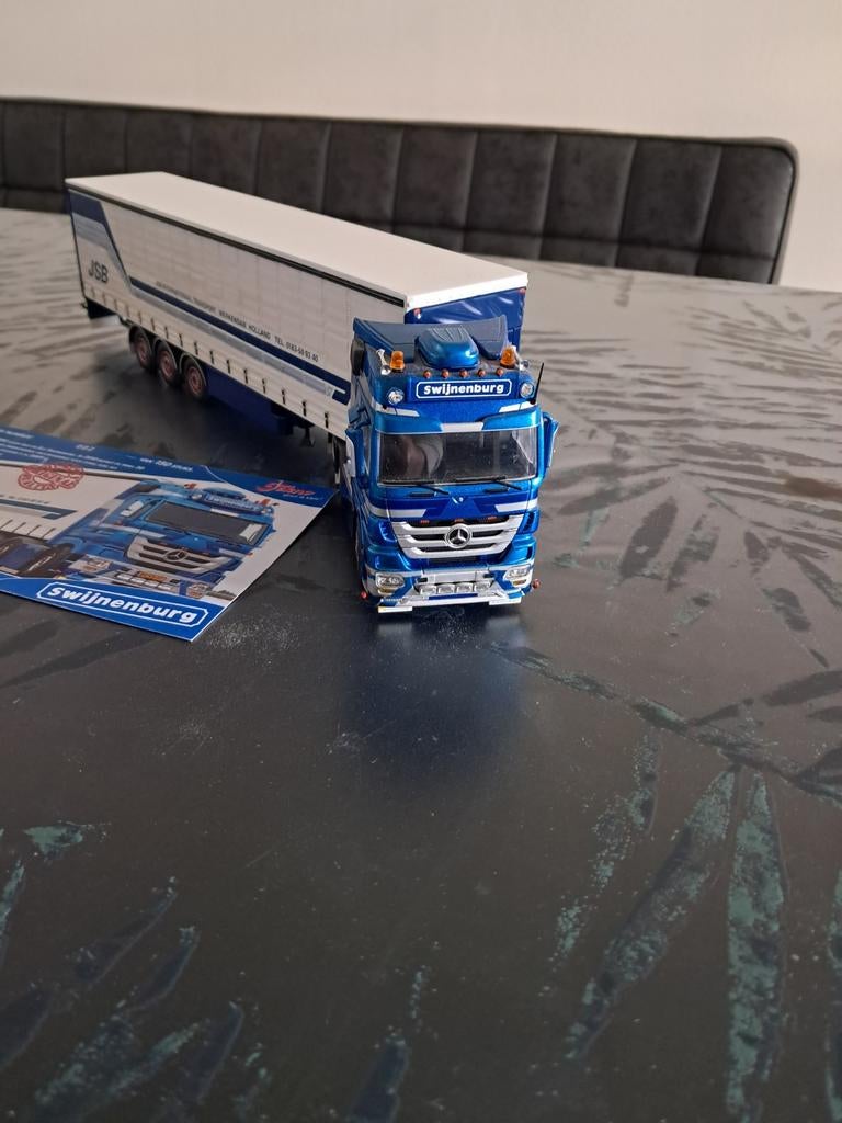 JSB Mercedes Actros met Certificaat - Ophalen!, Ophalen, Gebruikt, Bus of Vrachtwagen, Overige merken