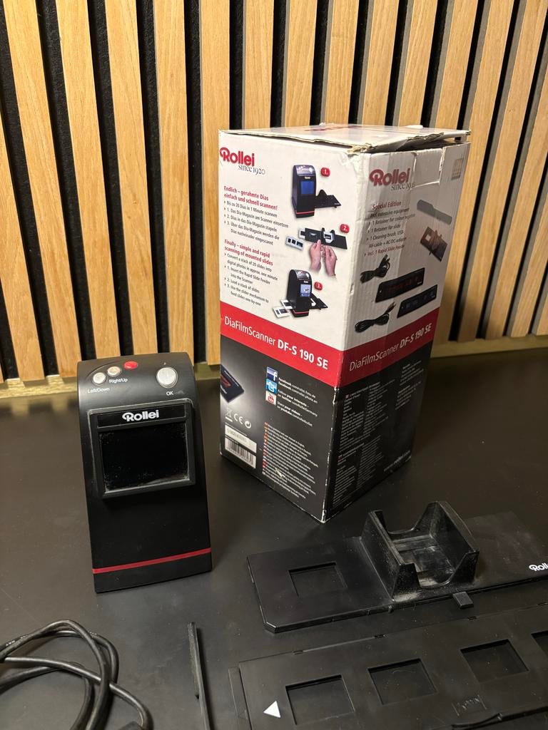 Rollei DF-S 190 SE DiaFilmScanner, Verzenden, Gebruikt