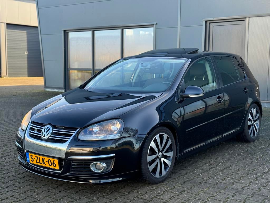 Volkswagen Golf 1.4 TSI GT 103KW 2007 Zwart / Sport / Dakje, Auto's, Volkswagen, Voorwielaandrijving, Stof, Zwart, 4 cilinders