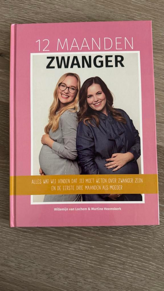 12 Maanden Zwanger- Willemijn van Lochem & Martine heemskerk, Ophalen of Verzenden, Zo goed als nieuw, Zwangerschap en Bevalling
