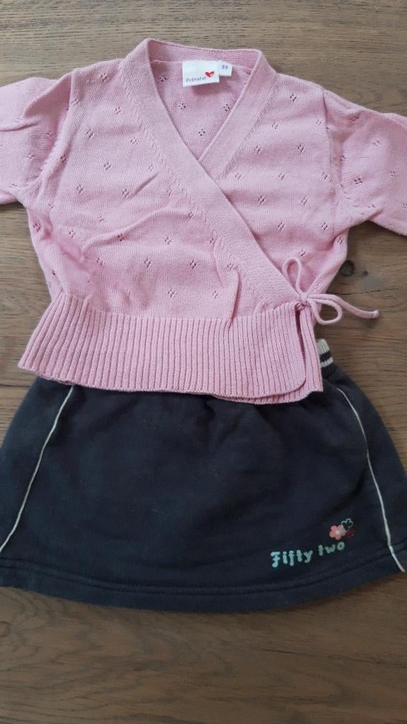 Rok en shirtje 68-74 Bfc, Meisje, Jurkje of Rokje, Ophalen of Verzenden, Bfc