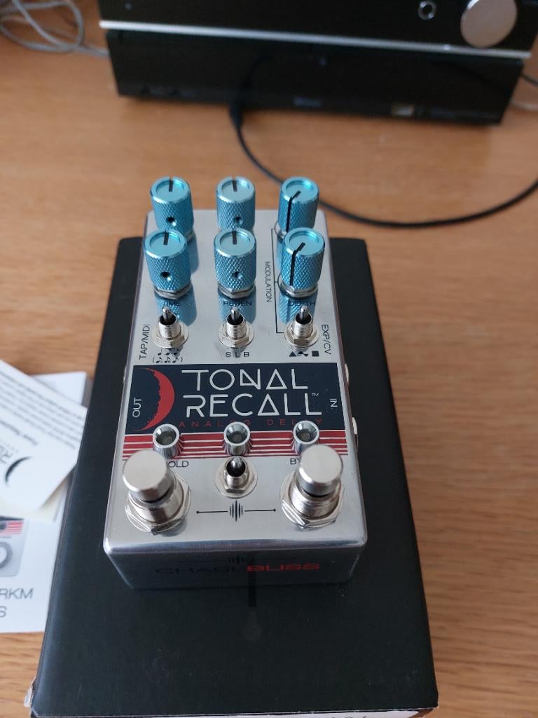 Chase Bliss Audio Tonal Recall (nieuw in doos), Ophalen of Verzenden, Zo goed als nieuw, Delay of Echo