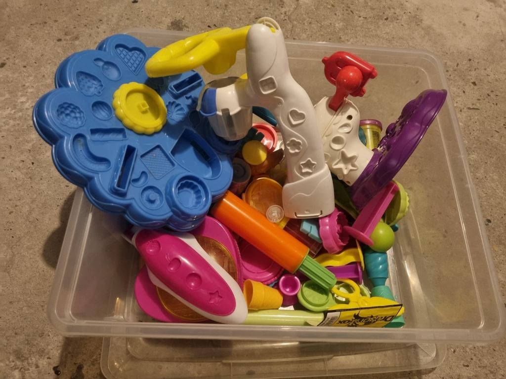 Klei spullen, Ophalen