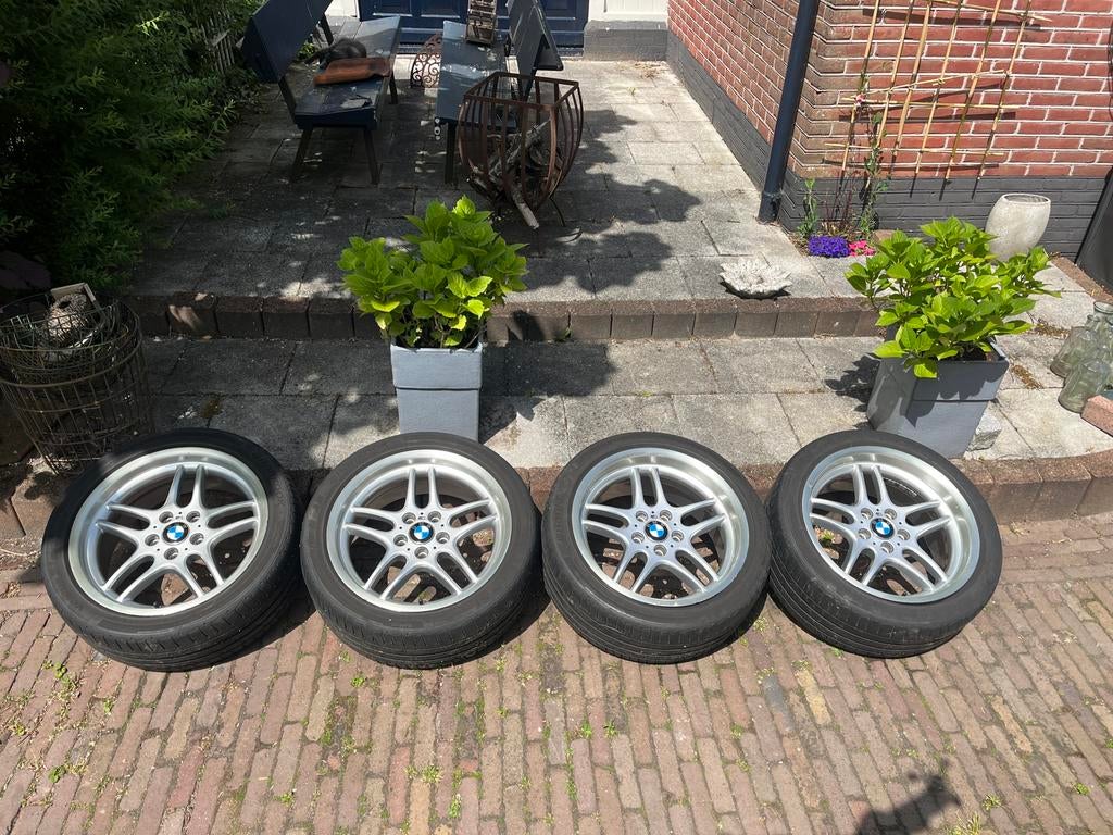 BMW E34 M5 styling 37 / M-parallel velgen, Ophalen, 18 inch, Banden en Velgen, Personenwagen