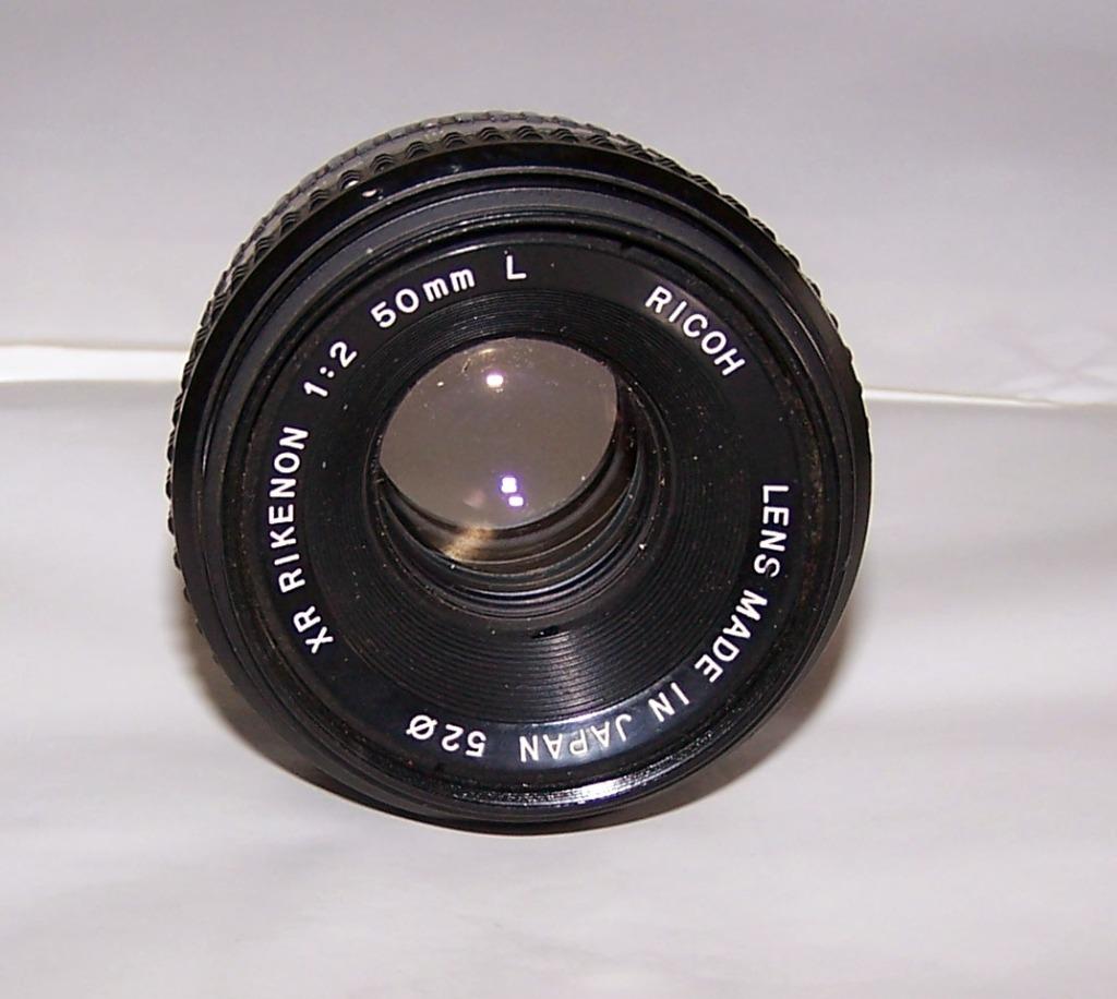 Mooie Ricoh XR Rikenon 1:2 50mm prime lens. K-bajonet. Nwst., Ophalen of Verzenden, Zo goed als nieuw, Standaardlens