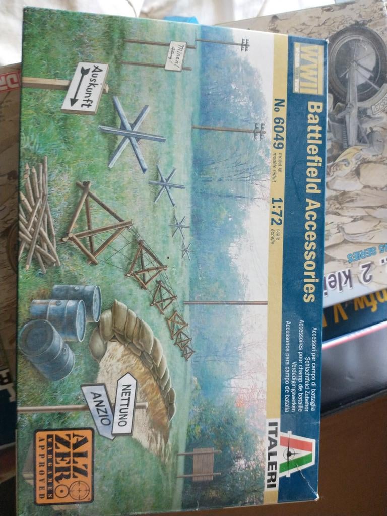 Italeri WWII Battlefield Accessories 1:72, Ophalen, 1:50 of kleiner, Italeri, Overige typen