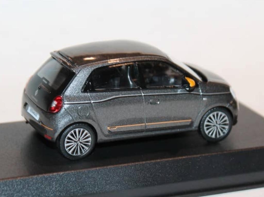 RENAULT TWINGO 2019 Grijs / Oranje 1/43 Norev ref: 517418, Verzenden, Nieuw, Auto, Norev