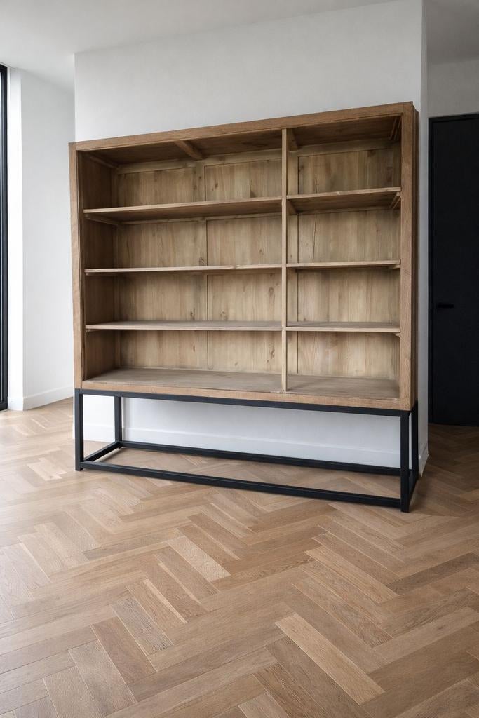 Wandkast Padang, open kast UITVERKOOP van €1999,-, Nieuw, Ophalen of Verzenden, 150 tot 200 cm, 25 tot 50 cm