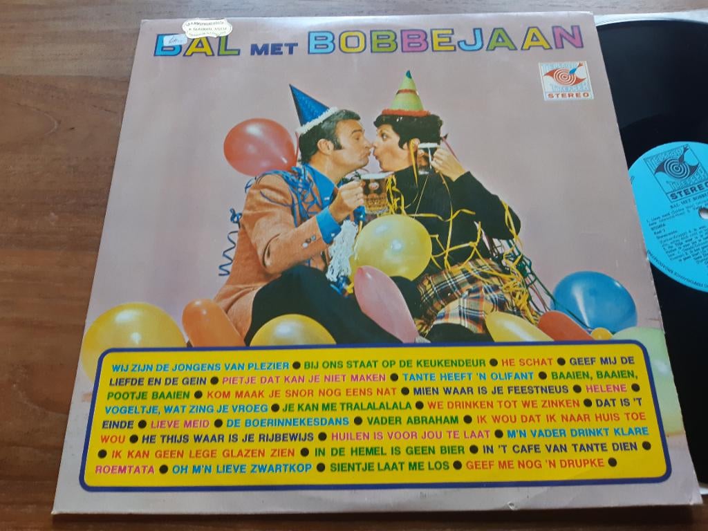 LP Bobbejaan Schoepen - Bal met Bobbejaan, Ophalen of Verzenden, Gebruikt, 12 inch, Levenslied of Smartlap