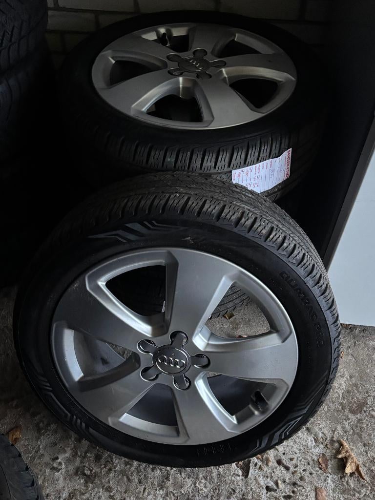 Audi A3 orginele Winterset 205/50/17 5x112, Ophalen, Gebruikt, Banden en Velgen, 17 inch