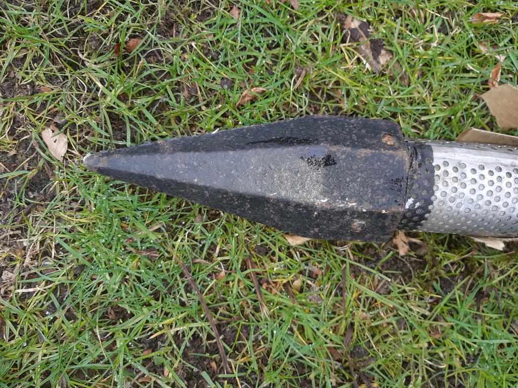 Ramfilter Puntstuk  staal 1 1/2", Tuin en Terras, Waterpompen, Ophalen of Verzenden, Nieuw, Handmatig, Overige typen