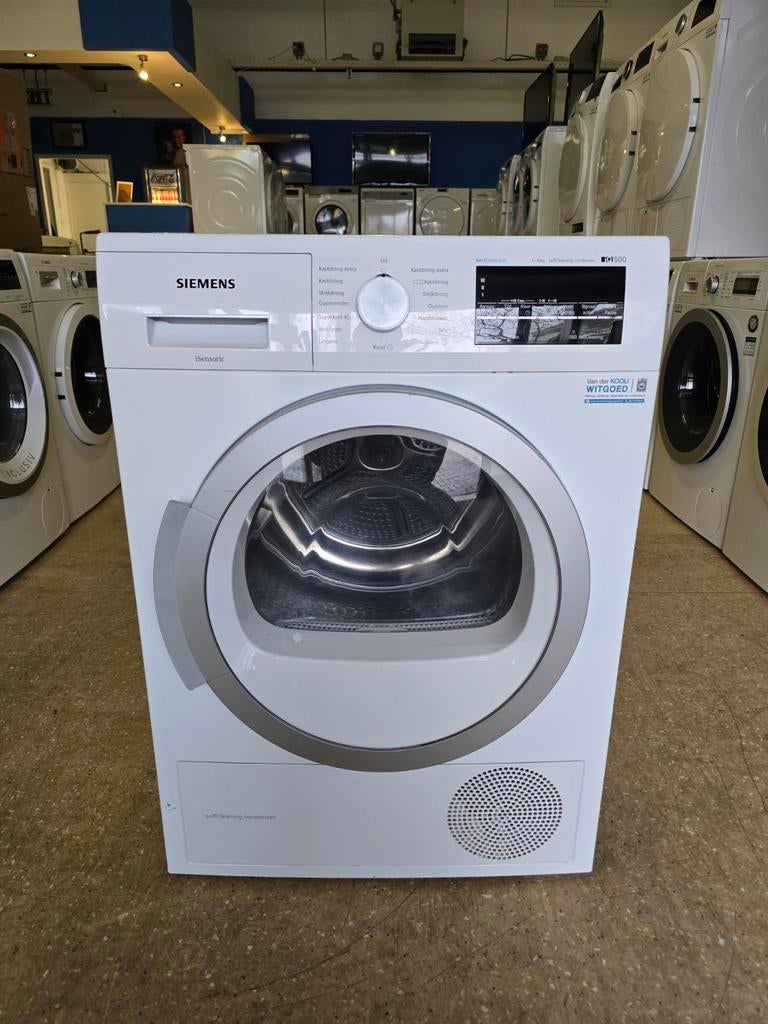 Siemens IQ 500 warmtepompdroger | 8 kilo | Gratis thuis 🚚✅️, Ophalen, Jirnsum, Overige typen, 8 tot 10 kg