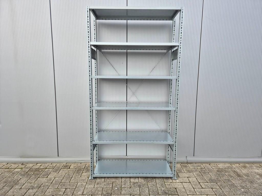 Schafer Legbordstelling 40cm diep Stelling Gebruikt Netjes, Ophalen of Verzenden, Buitenvaart 2108 C, Hoogeveen, Info@bedrijfsinrichtingnederland.nl