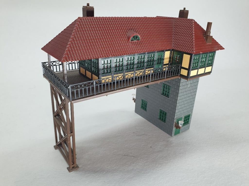 Nostalgisch brugseinhuis, Overige merken, Gebruikt, Gelijkstroom of Wisselstroom, Brug, Tunnel of Gebouw