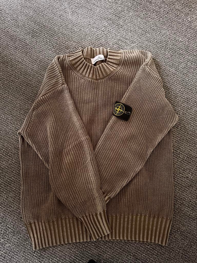 Stone Island Trui vintage, Ophalen of Verzenden, Zo goed als nieuw, Maat 52/54 (L), Beige