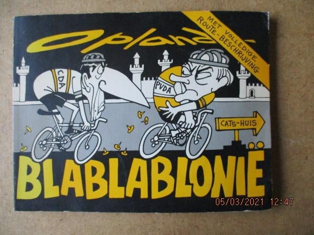 adv0240 blablablonie, Eén stripboek, Ophalen, Gelezen