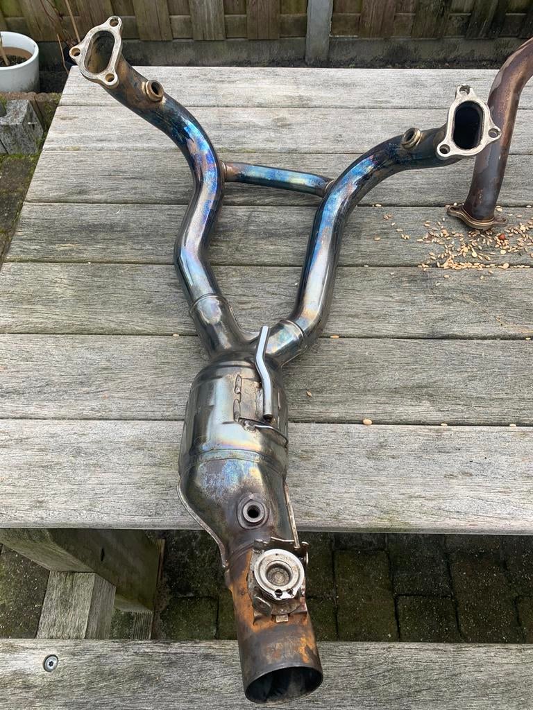 BMW R1250 GS GSA RS RT Uitlaat Spruitstuk met Katalysator, Motoren, Ophalen of Verzenden, Gebruikt