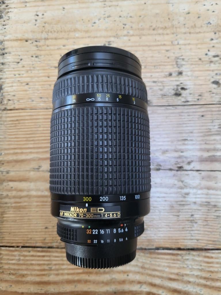 Nikon ED AF Nikkor 70-300mm telelens - Zeer Goed!, Audio, Tv en Foto, Fotografie | Lenzen en Objectieven, Ophalen of Verzenden