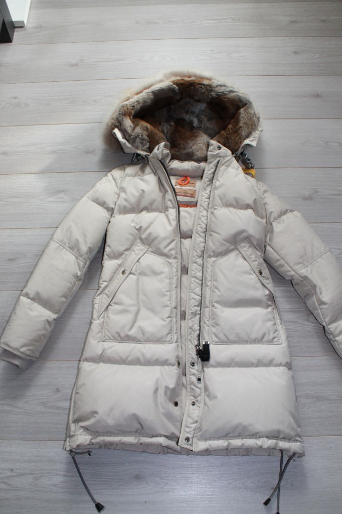 Originele Parajumpers winterjas Long Bear maat XS / S, Kleding | Dames, Jassen | Winter, Beige, Zo goed als nieuw, Maat 34 (XS) of kleiner