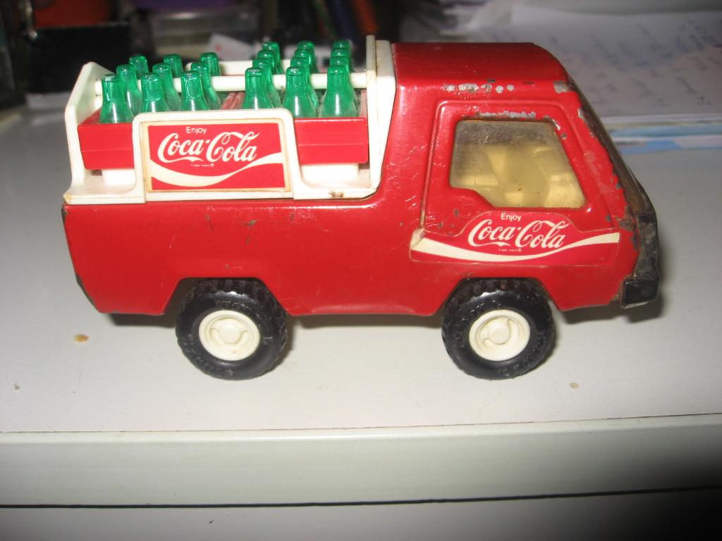 Buddy L Coca Cola truck (Tonka), Verzamelen, Speelgoed, Gebruikt, Ophalen of Verzenden