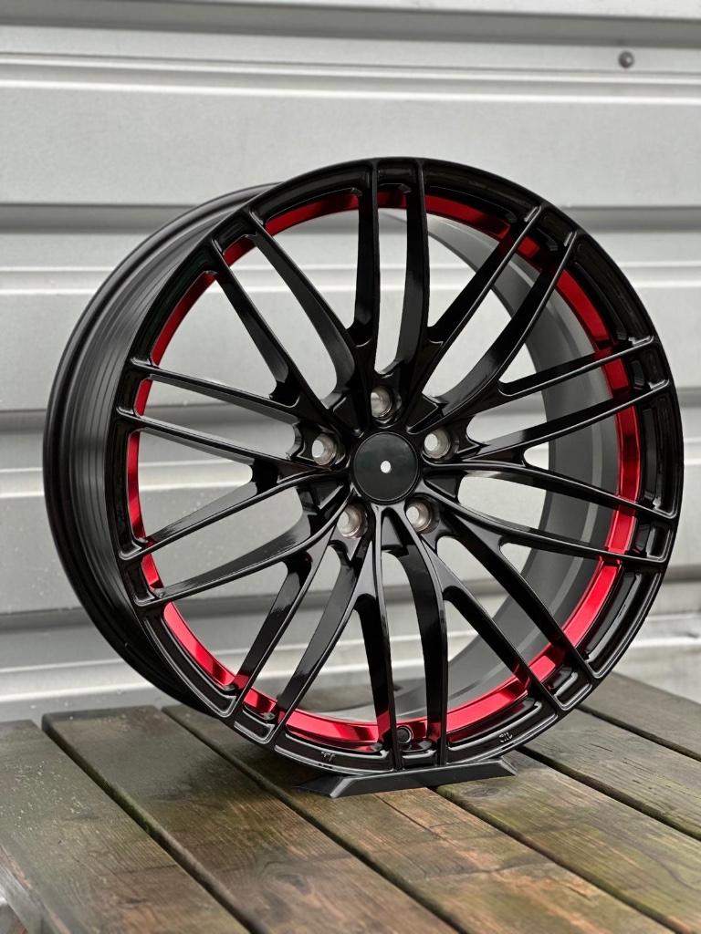 19 inch AUDI ABT Look NIGHTEDITION Velgen A3 A4 A5 A6 Q2 Q3, 19 inch, 2525LV, Banden en Velgen, Nieuw