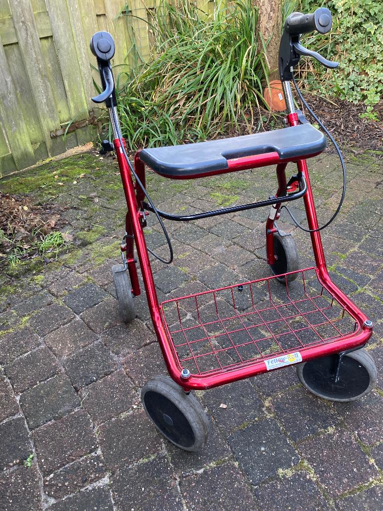 Fellow Roll Rollator L, Diversen, Ophalen, Opvouwbaar, Gebruikt