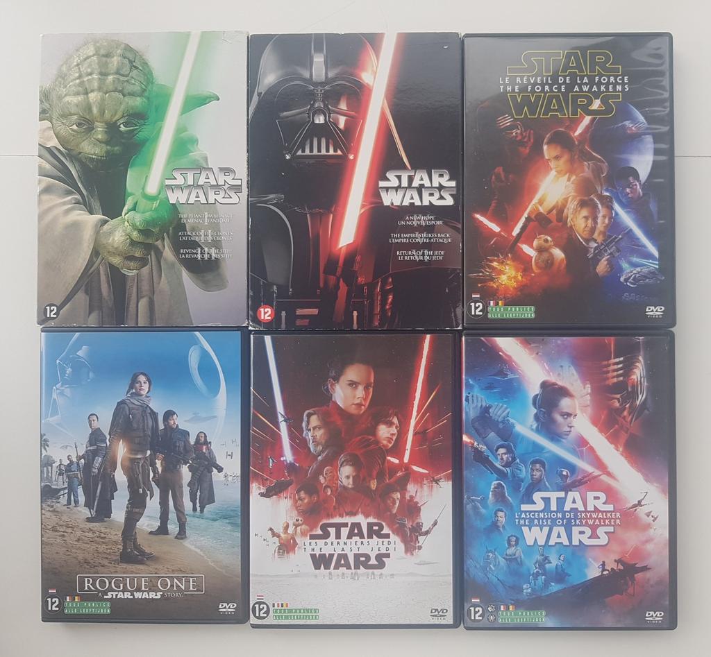 Star Wars Films deel 1 t/m 10 DVD box, Ophalen of Verzenden, Zo goed als nieuw, Science Fiction, Boxset