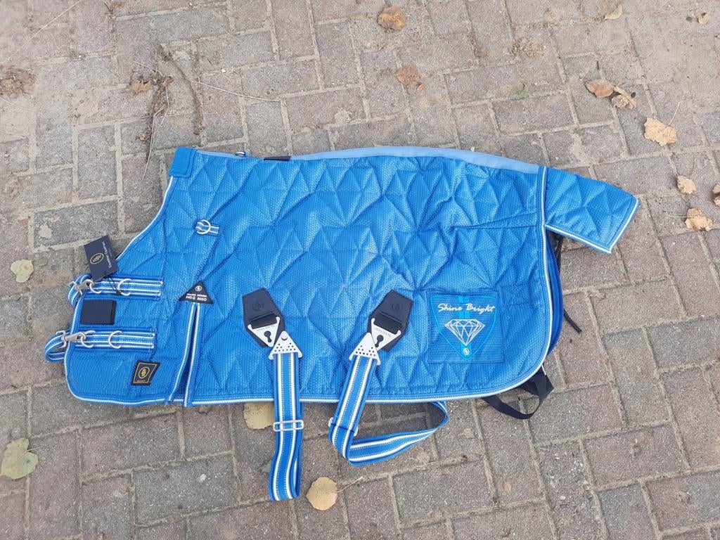 Te koop shetlander BR deken 100 cm 340 grams, Dieren en Toebehoren, Paarden en Pony's | Dekens en Dekjes, ., Nieuw, Ophalen of Verzenden